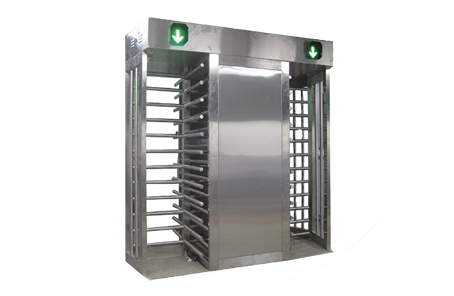 豪華雙通道全高轉閘90°